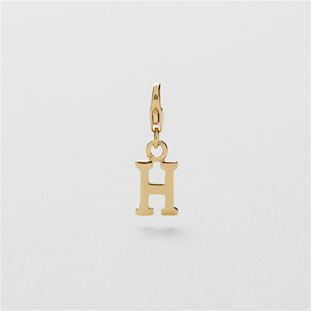 H Letter Charm