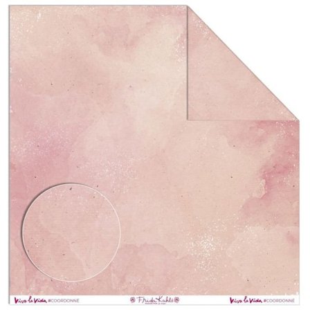 Frida Kahlo kreativt papper - halvenligt rosa