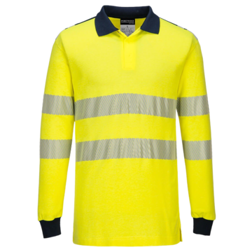 Flamskyddad Piké Långärmad Varsel Portwest FR072 Klass 3