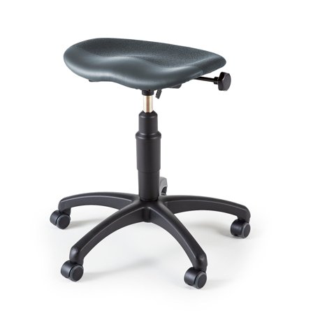 Sattelstuhl KEN, grau