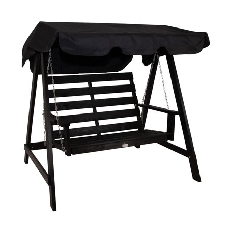 Eden Wood Mellby EW 0952-8 Hammock 2-sits Svart, Utemöbler