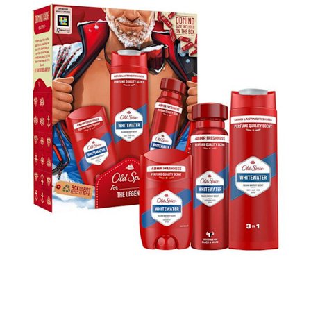 Deodoranter OLD SPICE WHITEWATER GAVEÆSKE 3 stk