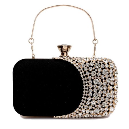 Kveldsvesker Clutch-veske SVART