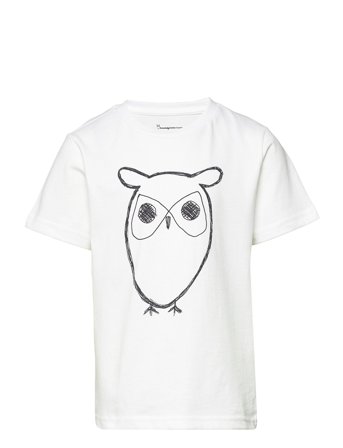 Knowledge Cotton Apparel | Big Owl T-Shirt - Gots/Vegan | 110-116/