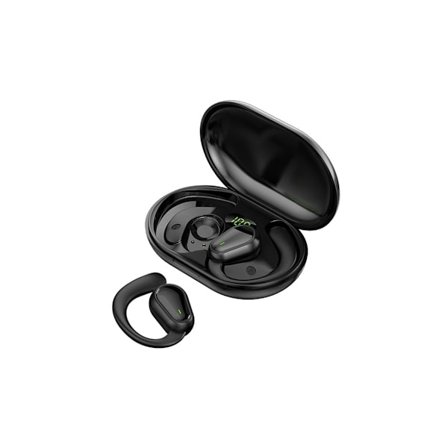 Öronkrokslurar Trådlösa Öppna Öronlurar Trådlösa Hörlurar Stereoljud med LED-Display Brusreducerande Hörlurar YEMAESRE