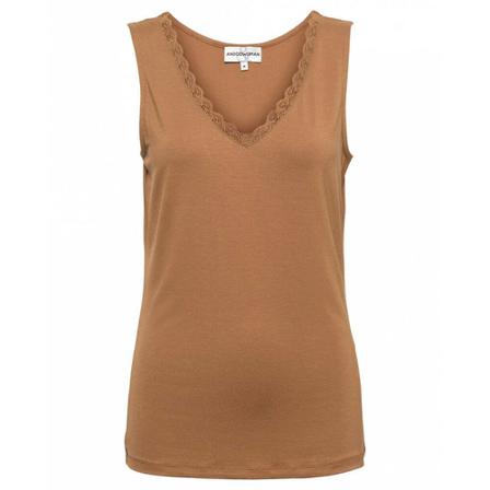 &Co Woman Top , Beige , Dames , Maat: S