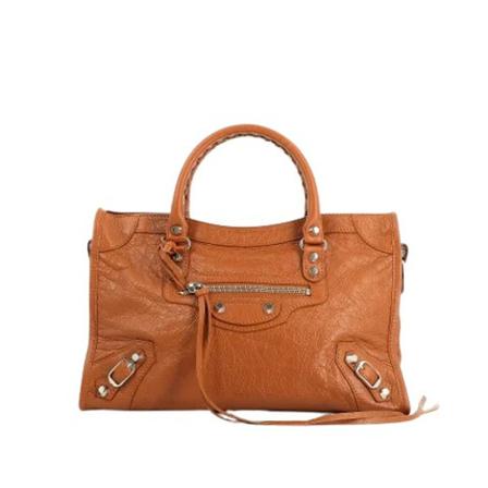 Balenciaga Vintage Pre-owned Leather balenciaga-Tass , Bruin , Dames , Maat: ONE Size Vintage Tassen