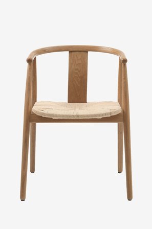 Håum - Stol med armlener, 2-pakning Åstorp - Brun - Armstoler - Fra Homeroom