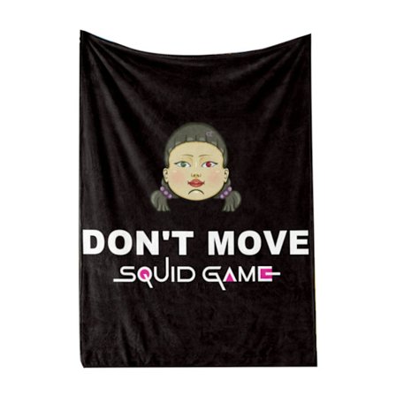 Blødt polyesterplaid med trykt dekorativt design til sofa, gave, 140x200 cm, 55x79 tommer