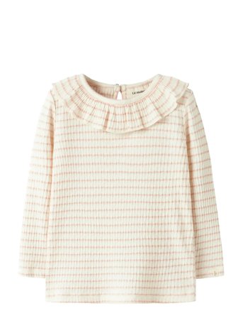 Lil'Atelier Nmfosophia Ls Slim Top Lil - Pink - 122-128