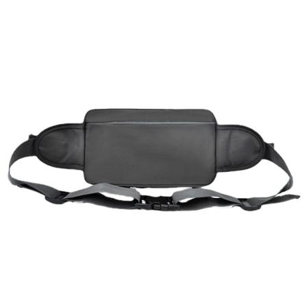 Miehet naiset Fanny Pack Vyölaukku Ulkoilu Vapaa-aika Vedenpitävä Oxford Kangas Naisten Suuri Kapasiteetti Käteinen s Black