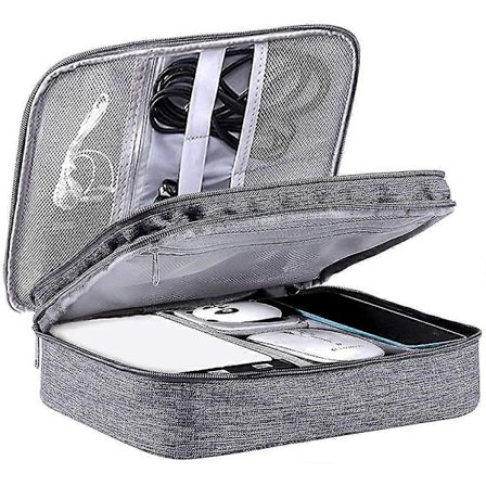 Kabeltaske Vandtæt Elektronisk Taske Universal Harddisk Taske Stor Kabel CZ