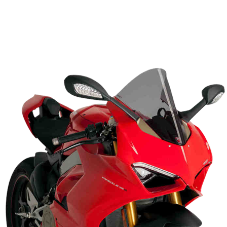 Puig R-Racer skjerm - Ducati Panigale V4 Speciale 2018-2019