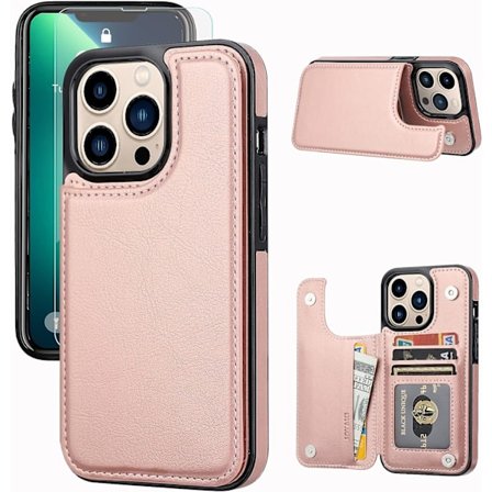 Plånboksfodral Kompatibel med iPhone 13, Slim Fodral med Kortfack