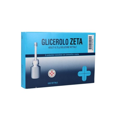 Glicerolo Zeta 6 Microclismi 6,75g