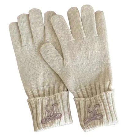 Varme termiske handsker til piger og kvinder, stilfulde handsker, fuldfingerhandsker til vinter, udendørs handsker til unisex, strikkede vanter Be...