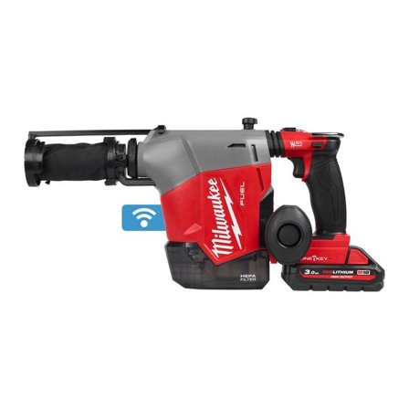 Milwaukee M18 FHAFOH16-302X Borhammer med batteri og lader, Maskiner