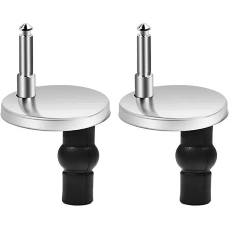 Toalettsetehengsler, hurtigutløsende toalettsetefester, universelt toalettsetetilbehør, reservedeler for toalettsete