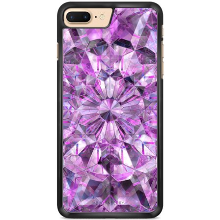 Bjornberry Skal iPhone 7 Plus - Lila Kristaller