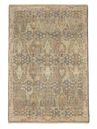 Noué À La Main Usak Indo Tapis 250X350 De Laine Grand