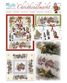 Korsstygnsmönster Jul