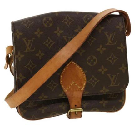 Louis Vuitton Vintage, Pre-owned Bag Bruin, Dames, Maat:ONE Size,leer