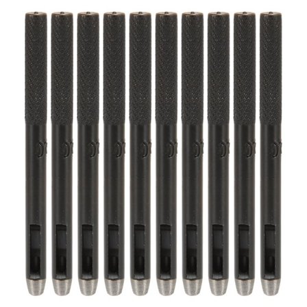 10 stk. hullpipe i karbonstål, profesjonelt hullpipesett i lær med høy hardhet for lærhåndverk