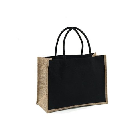 Blank Sack Tote Handväska SVART L L