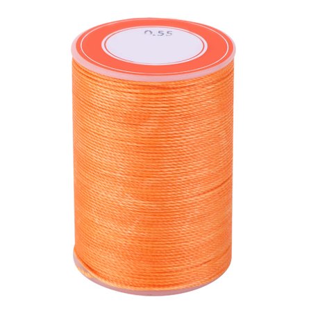 0,55 mm rund vaxtråd 3 trådar DIY handgjorda läderhantverk sytillbehör 120 meter S061