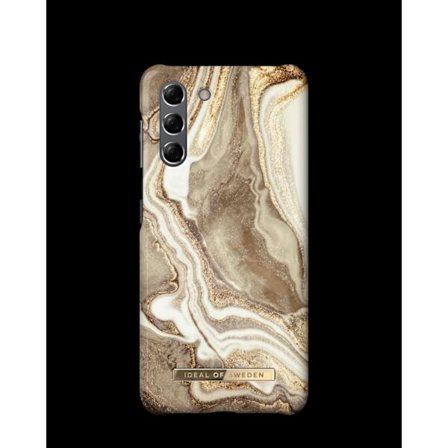 Printed Case Galaxy S21 Golden Sand Marble