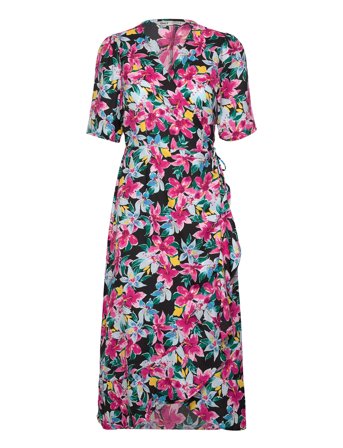 ONLY | Onlleah S/S Wrap Midi Dress Ex Ptm | S