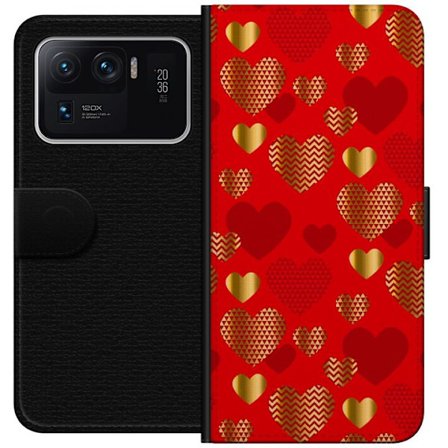 Kompatibelt Plånboksfodral till Xiaomi Xiaomi Mi 11 Ultra GoldenHearts