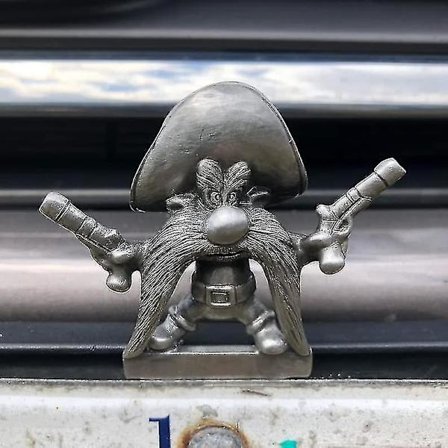 Coyote Hættepynt, Tegneserie Vintage Bil Dekoration, Metal Hætte Dekoration, Velegnet Til Alle Typer Af Biler