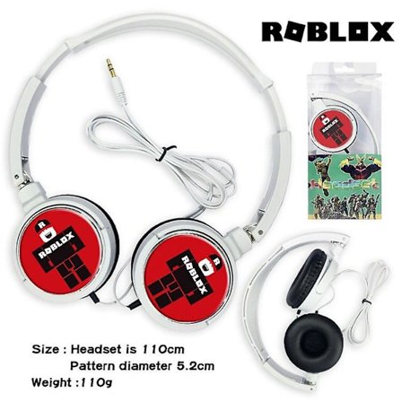 Roblox Games Wired Hovedtelefon Dynablocks Musik Stereo Øretelefon Computer Mobiltelefon Headset Børn Legetøj Gave [DB]