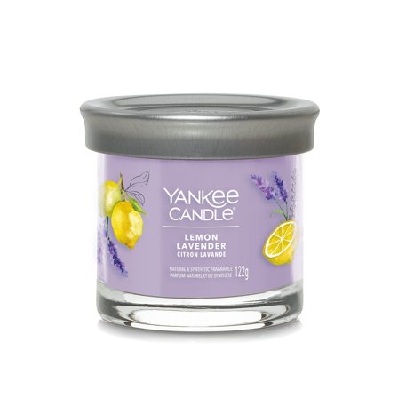 Yankee Candle Signature Tumbler Candles Lemon Lavender 122g - Candela Profumata
