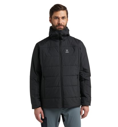 Haglöfs Mimic Silver Hood Men True Black - Herre - M