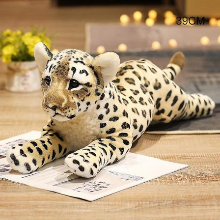 Simuleret dyr plys legetøj blødt udstoppet dukke nuttet børn krammepude fødselsdagsgave til drenge piger