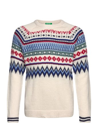 Sweater L/S White United Colors Of Benetton