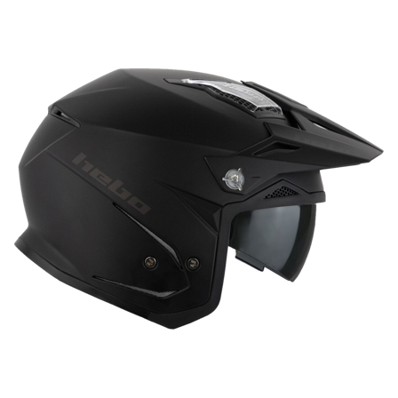 Hebo Zone 5 Hjälm Enfärgad Mattsvart XS