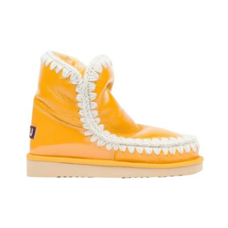 Mou, Winter Boots Geel, Dames, Maat:38 EU,rubber