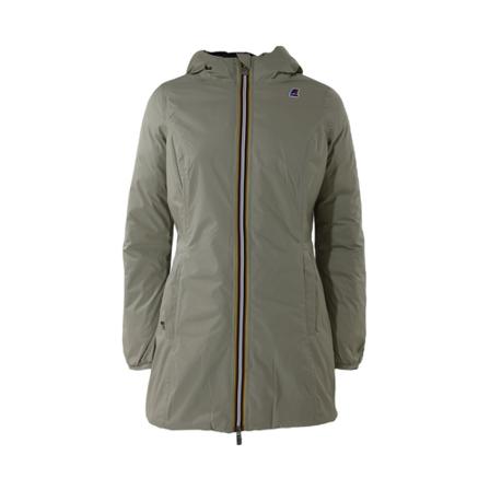 K-Way, Coats Zielony, Kobieta, Rozmiar: S