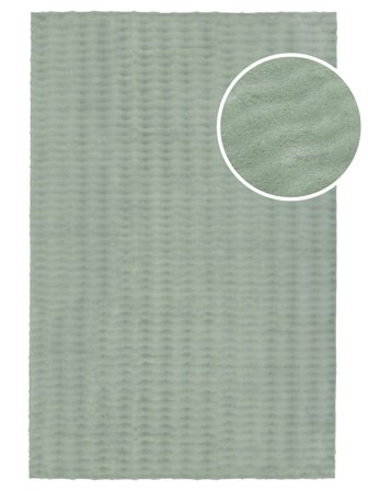 Tvättbar Tide Matta - Grön 160X230