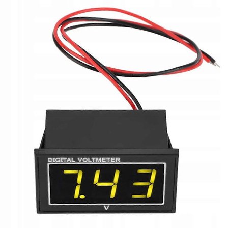 Universal Panel Voltmeter Dc2,5-30v Led [DB]