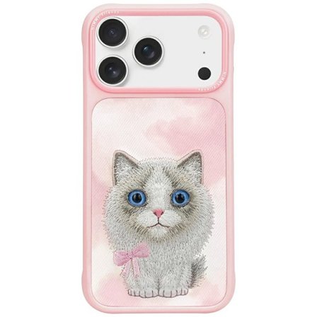 Nimmy Big Eyed Pet 2.0 katteveske for iPhone 17 - Rosa