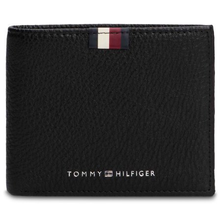 Tommy Hilfiger Premium Leder Mini Kartenbörse für Männer - Geldbörsen