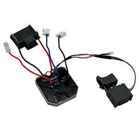 Svetsfri Fothammare Kontroller Litium Slagborr Skyddsplatta Motorstyrkort med Strömbrytare