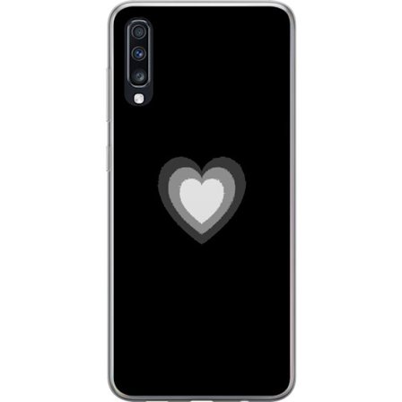 Yhteensopiva Puhelinkuori Samsung Samsung Galaxy A70 Soft Glow Heart