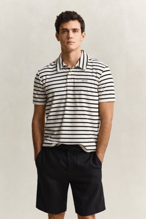 GANT Herren Terry Cloth Poloshirt (M) Weiß