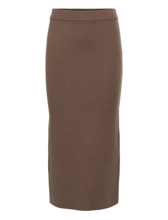 Object Objreynard Hw Knit Skirt Noos - Khaki green - XS