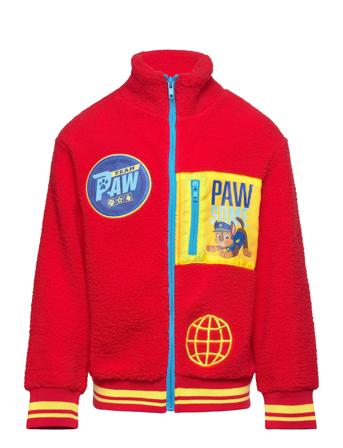 Teddy Outerwear Fleece Outerwear Fleece Jackets Rød Paw Patrol*Betinget Tilbud